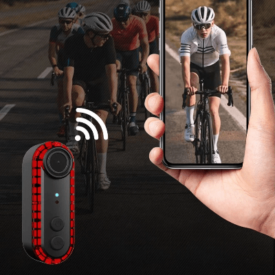 CAMERA VELO - BikeCam™ - Noir - VeloConnecte & Sécurité