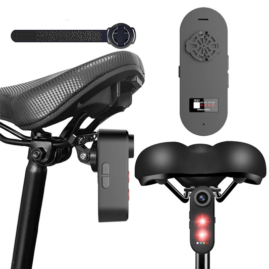 CAMERA VELO - CycleCam™ - Noir - VeloConnecte & Sécurité