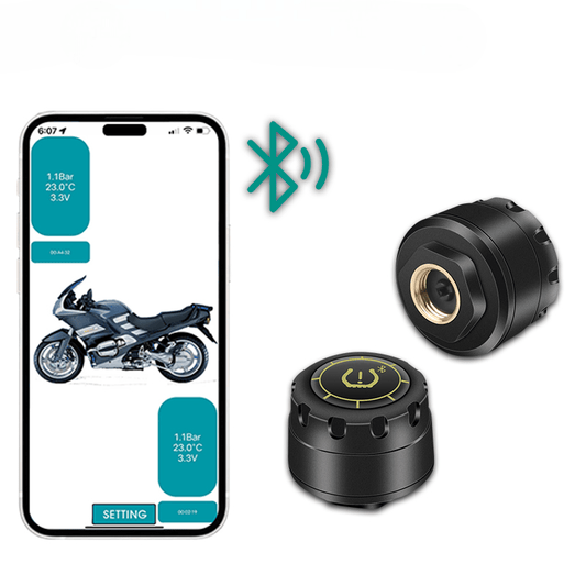 CAPTEUR PRESSION - PressureWatch™ - Noir - VeloConnecte & Sécurité