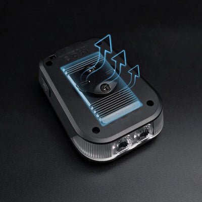 ECLAIRAGE VELO - NightRider™ - Noir - VeloConnecte & Sécurité