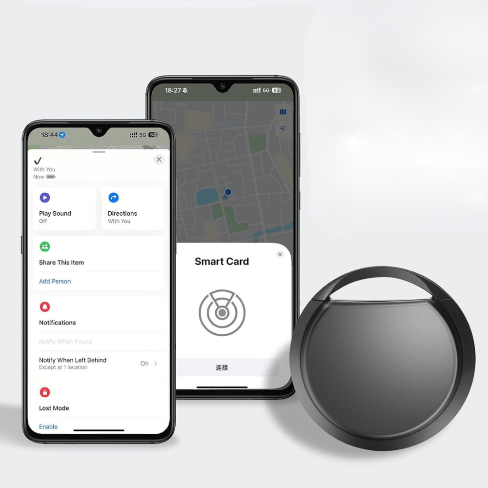 Traceur GPS Bluetooth - TrackMe™ - Noir - VeloConnecte & Sécurité