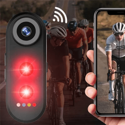 CAMERA VELO - CycleCam™ - Noir - VeloConnecte & Sécurité