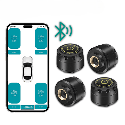 CAPTEUR PRESSION - PressureWatch™ - Noir - VeloConnecte & Sécurité