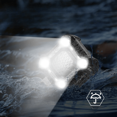 Sonnette Pour Vélo - BicycleLightBell™ - Noir - VeloConnecte & Sécurité