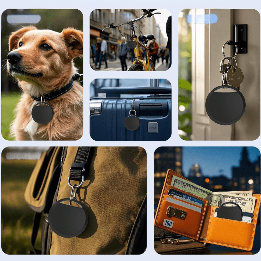 Traceur GPS Bluetooth - TrackMe™ - Noir - VeloConnecte & Sécurité