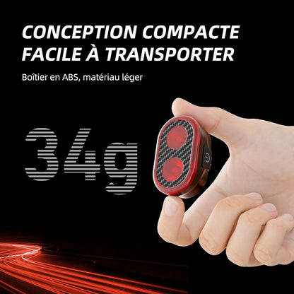 Vélo Éclairage - SmartBeam™ - Feu Arrière - VeloConnecte & Sécurité