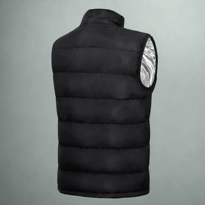 Veste Chauffante - HeatRide™ - Noir - VeloConnecte & Sécurité